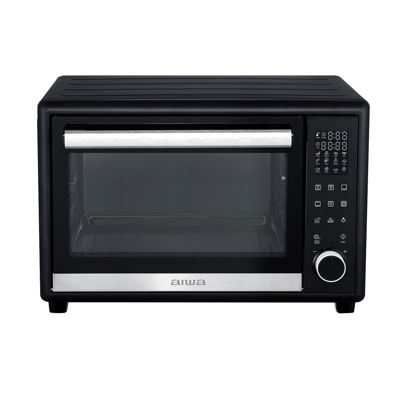 Horno Eléctrico Aiwa 32l Antiadherente Modo Asador Aw-ok32