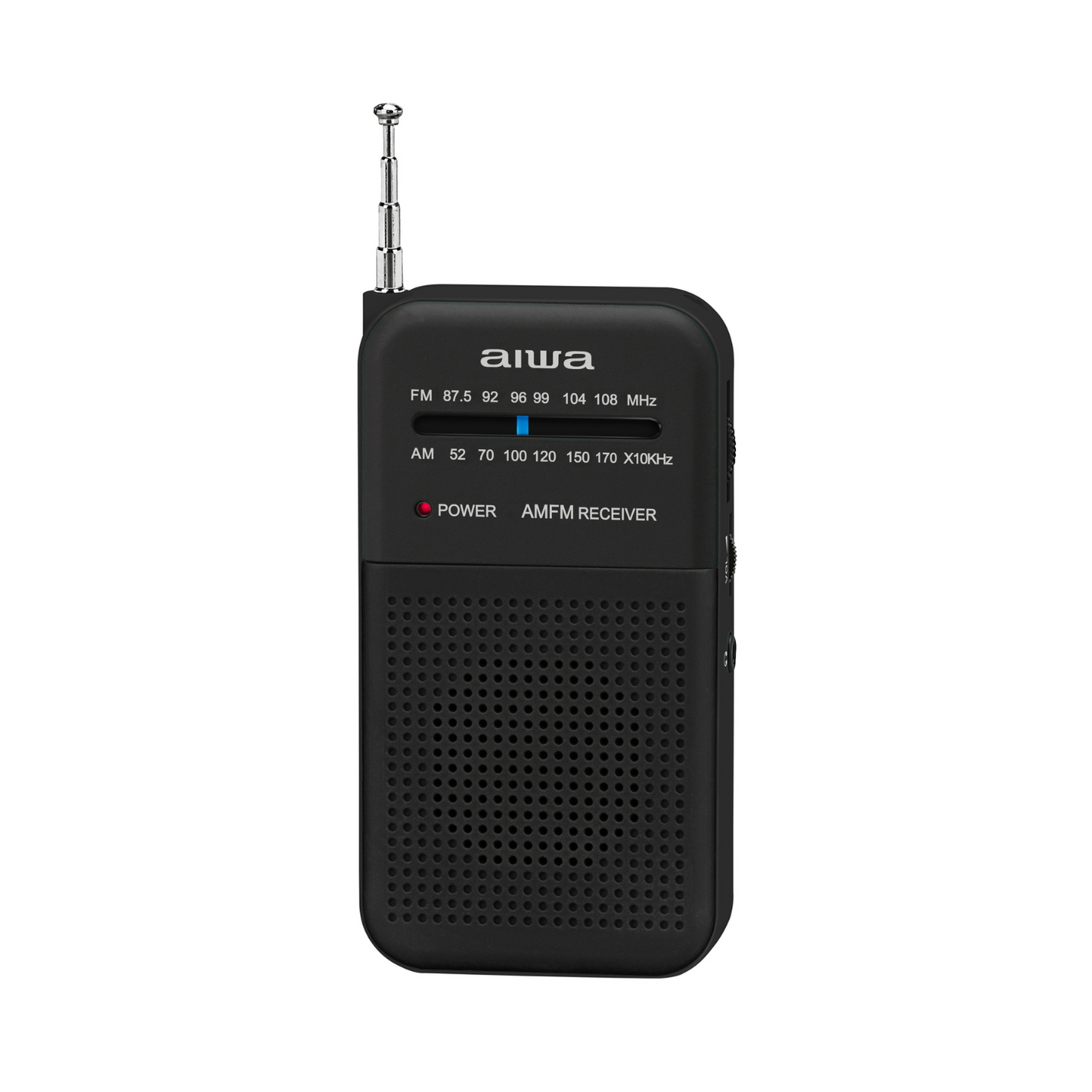 Radio Portátil Negro Aiwa Análoga Fm/am Potencia De 0,4w AWFML1