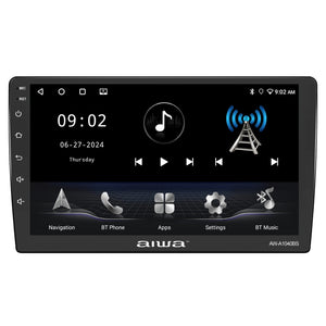 Radio Auto Android 2 Din Qled 10'' Aiwa 4gb Ram Aw-a1040bs