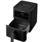 Freidora De Aire Digital Led 4.5 Litros Aiwa Aw-fk45 Negro