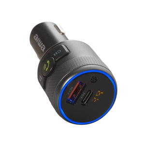 Receptor Bluetooth Transmisor Fm Siri Google Assistant Fm-50