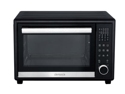 Horno Eléctrico Aiwa 32l Antiadherente Modo Asador Aw-ok32