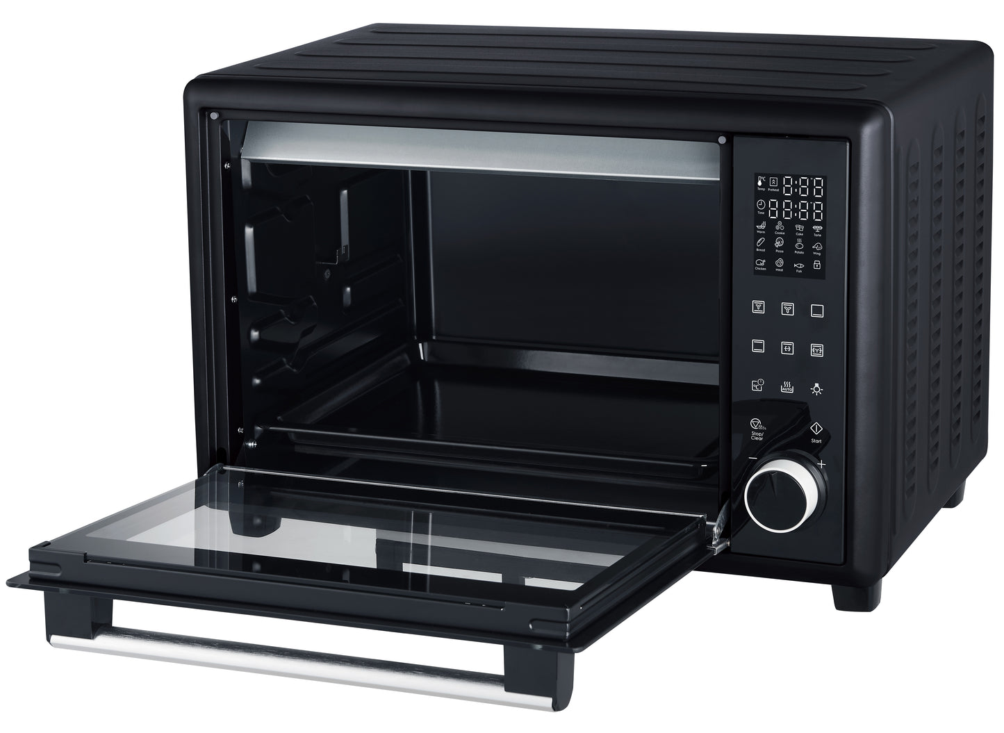 Horno Eléctrico Aiwa 32l Antiadherente Modo Asador Aw-ok32