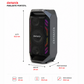 Parlante Portatil Bluetooth Aiwa 90w Con Radio Fm Aw-a521