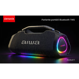 Parlante Portatil Bluetooth Aiwa 65w Funcion Tws Aw-a411