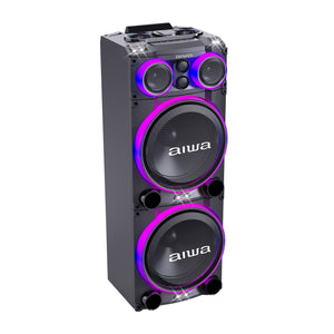 Parlante Bluetooth Torre Karaoke Aiwa 4000w Tws Aw-poc15