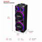 Parlante Bluetooth Torre Karaoke Aiwa 4000w Tws Aw-poc15