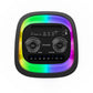 Parlante Bluetooth Portatil Aiwa Karaoke Tws Led Aw-poh5d Negro