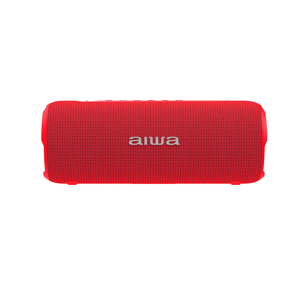 Parlante Portátil Bluetooth 15w Impermeable Tws Aiwa Aw-q260 Rojo