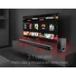 Home Theaters Soundbar Subwoofer Bluetooth Aiwa Aw-sbh21