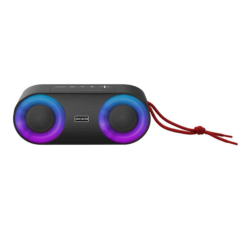 Parlante Portátil Bluetooth Aiwa 20w Ipx5 Radio Fm Aw-sj215