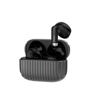 Audífonos Bluetooth Inalambricos Aiwa Awtwsgm1 4,5 Hrs Ipx4 Negro