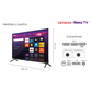 Smart Tv Aiwa 40'' Fhd Wifi Sistema Roku Tv AW-40B2RK