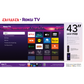 Smart Tv Aiwa 43'' Fhd Wifi Sistema Roku Tv AW-43B2RK