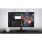 Monitor Gamer Aiwa 144hz Pantalla Lcd 24'' Fhd Aw-mk24