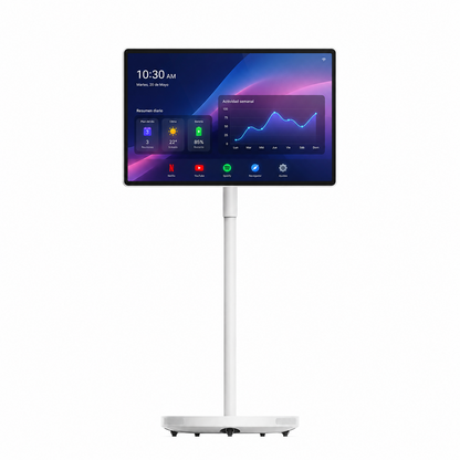 Pantalla Interactiva Tactil Aiwa 27'' Fhd Android 14 Aw-dk27 Blanco