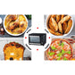 Horno Eléctrico Aiwa 32l Antiadherente Modo Asador Aw-ok32