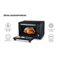 Horno Eléctrico Aiwa 32l Antiadherente Modo Asador Aw-ok32