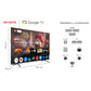 Smart Tv Led Aiwa 70'' 4K Uhd Qled Bluetooth Sistema Google Tv
