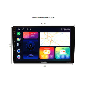 Radio Auto Aiwa 2 Din Android Octacore Hd De 9'' Aw-a928c