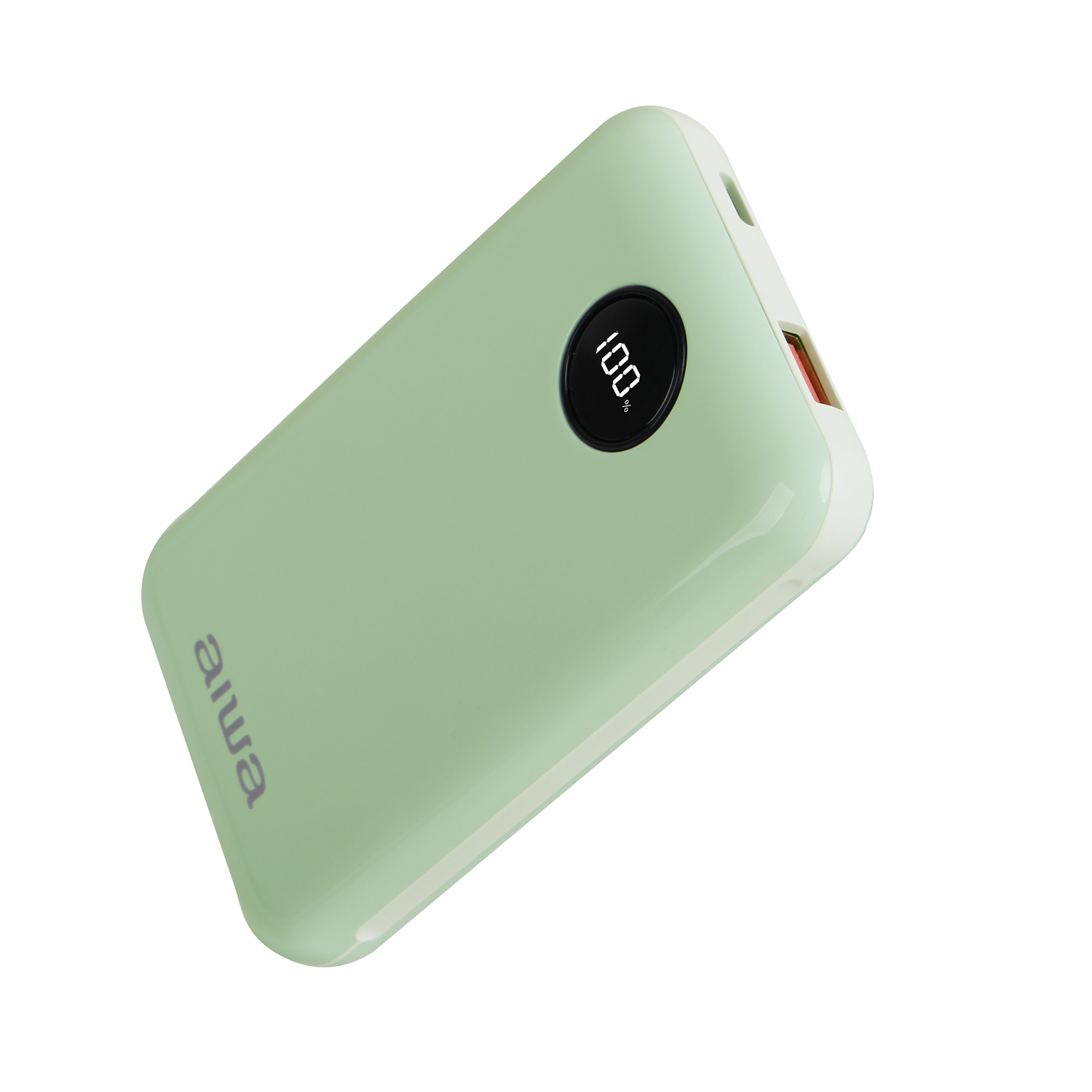 Cargador Batería Externa Power Bank 10.000 Mah Aiwa Paw-300 Celeste