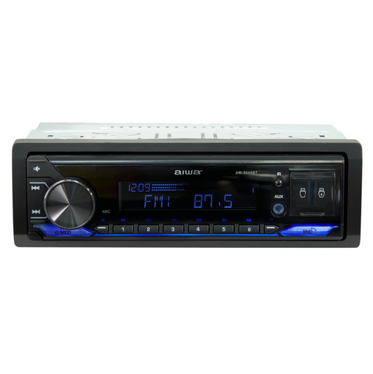 Radio 1 Din Usb Sd Aux Fm Am Control Bluetooth Aiwa Aw5444bt