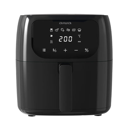 Freidora De Aire Digital Led 6 Litros Aiwa Aw-fk60 Negro