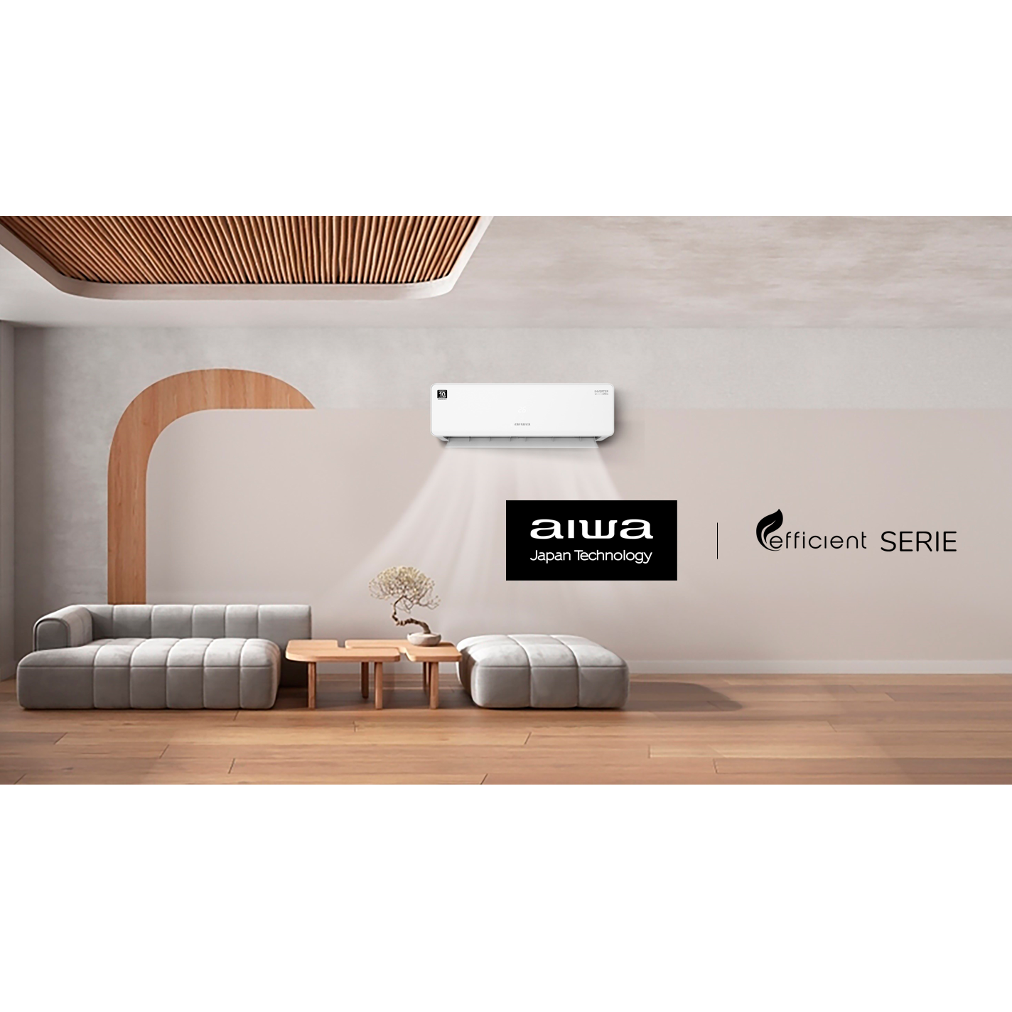 Aire Acondicionado Aiwa Split Inverter Frio Calor 18000btu AW-18INVG