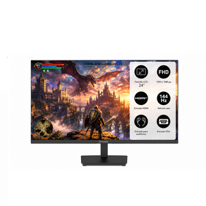 Monitor Gamer Aiwa 144hz Pantalla Lcd 24'' Fhd Aw-mk24