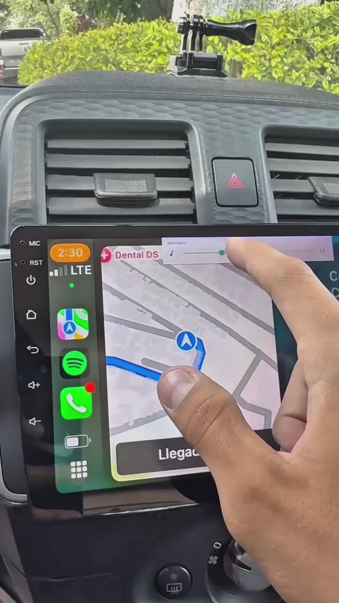 Radio Auto 2 Din Android Touch Hd De 9'' Aiwa Aw-a802bs