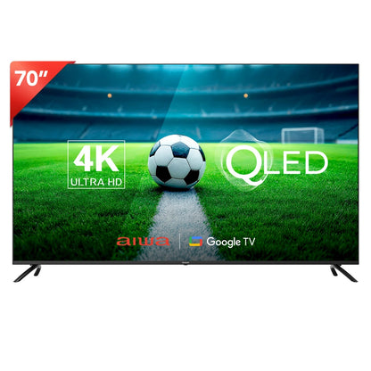 Smart Tv Led Aiwa 70'' 4K Uhd Qled Bluetooth Sistema Google Tv